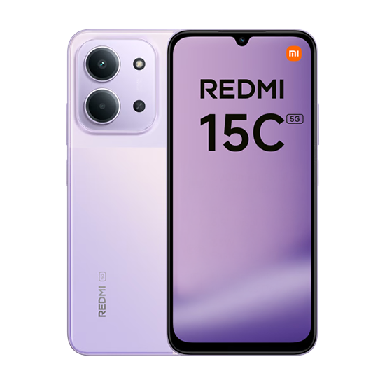 Xiaomi Redmi 15C 5G Dual Sim 4GB RAM 128GB - Dusk Purple
