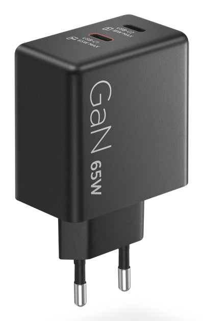 Carregador Lenovo Dual USB-C 65W Preto - imagem 8