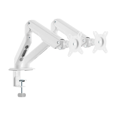Suporte de mesa com contrapeso para 2 monitores Aisens DT32TSR-439/ giratório/ inclinável/ 9kg