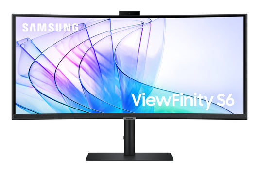 Monitor Samsung ViewFinity LS34C652VAU / LS34C652VAUXEN preto