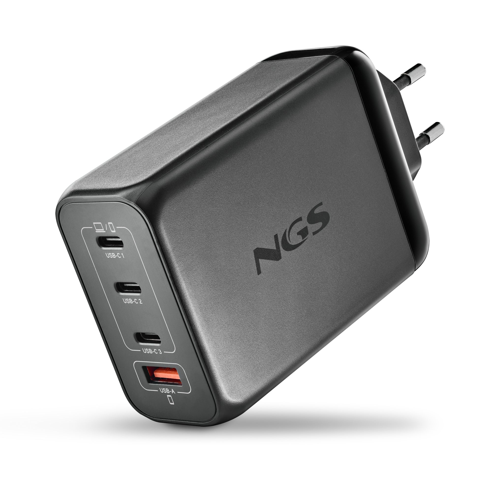 NGS Carregador ULTRARAPIDO240W 4 Portas 3USB-C 1 US