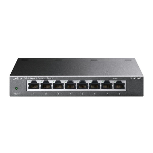 Switch de Rede TP-Link TL-SG108S 8xGB RJ45 Metal