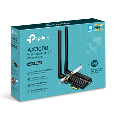 Adaptador de Rede TP-Link TX50E / ARCHER TX50E preto, metallic - imagem 2