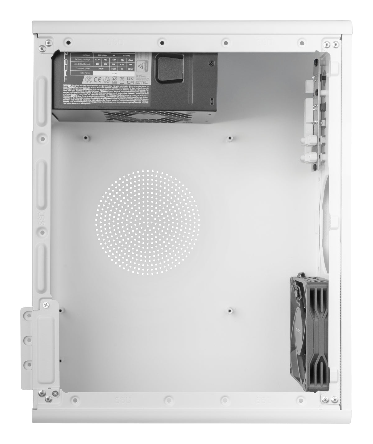 Fonte de Alimentação TACENS MicroAtx AEROSLIM500 500W TFX Branco - imagem 10