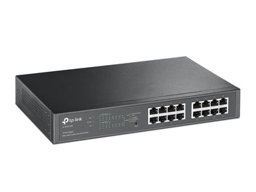 Switch TP-Link TL-SG1016PE / TL-SG1016PE preto - imagem 2