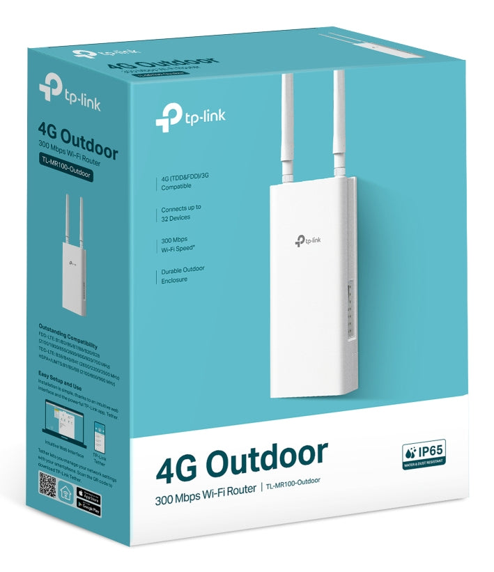 Router TP-Link TL-MR100-Outdoor 4G WiFi Ext. IP65 - imagem 7