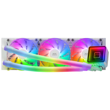 Sistema de Arrefecimento Líquido Mars Gaming ML-ULTRA360/ branco