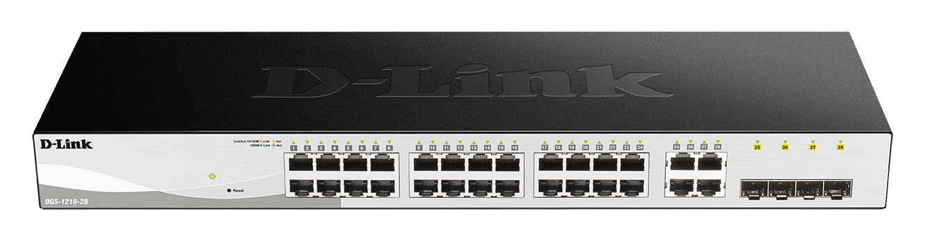 Bastidor D-Link DGS-1210-28/E Switch 24xGB 4xSFP Combo