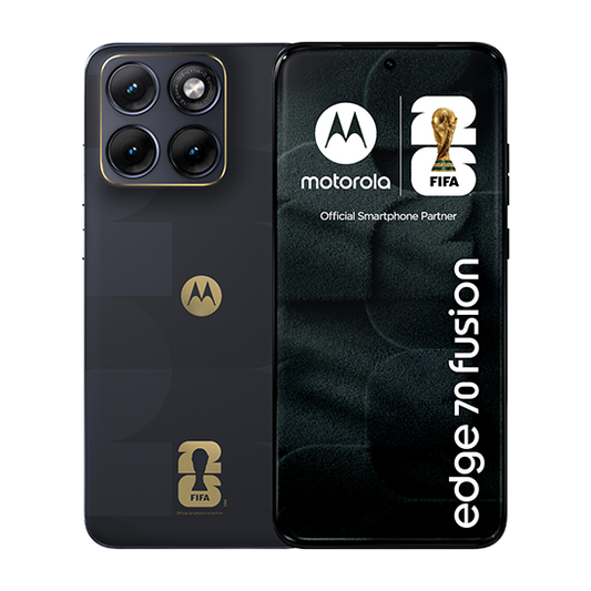Motorola XT2605-1 Moto Edge 70 Fusion 5G 8GB RAM 256GB incl. Buds World Cup Edition - Black