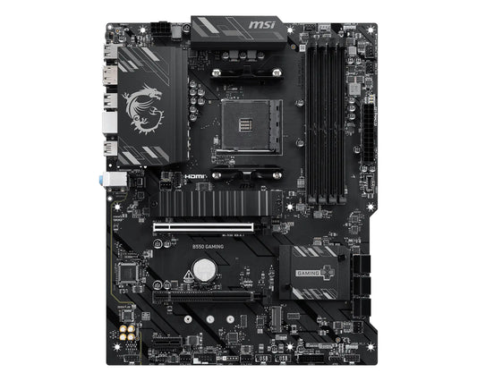 MSI Placa Base B550 de jogos DDR4 ATX AM4