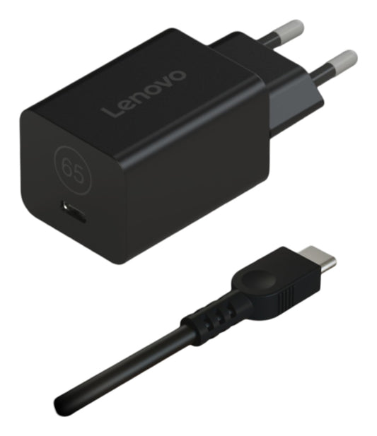 Lenovo Carregador GaN Nano 65W Adaptador