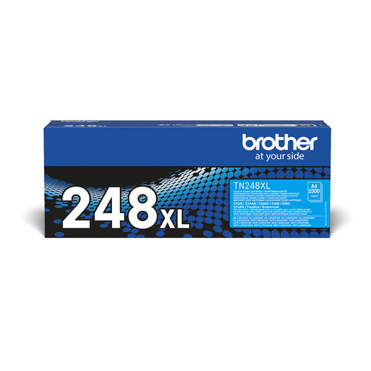 toner Original Brother TN248XLC Alta capacidade/ Cian