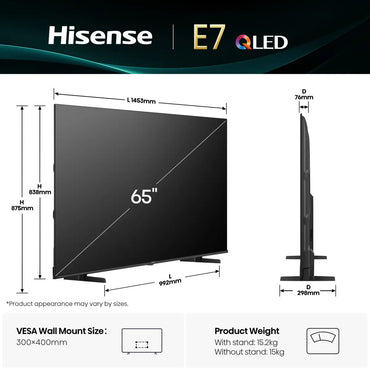 Televisão Hisense 65E77Q - Hisense