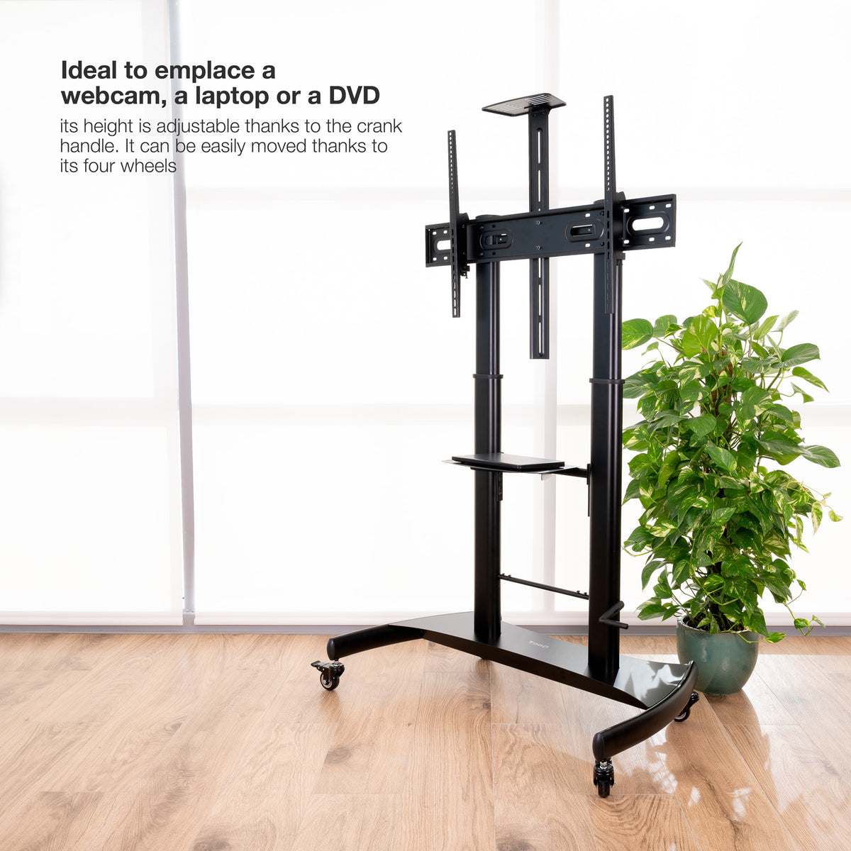 Suporte TV Tooq Suelo/Parede fijo HIPERION 55"-100" - imagem 9