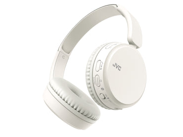 Auscultadores sem fios JVC HA-S36W/ com Microfone/ Bluetooth/ Branco