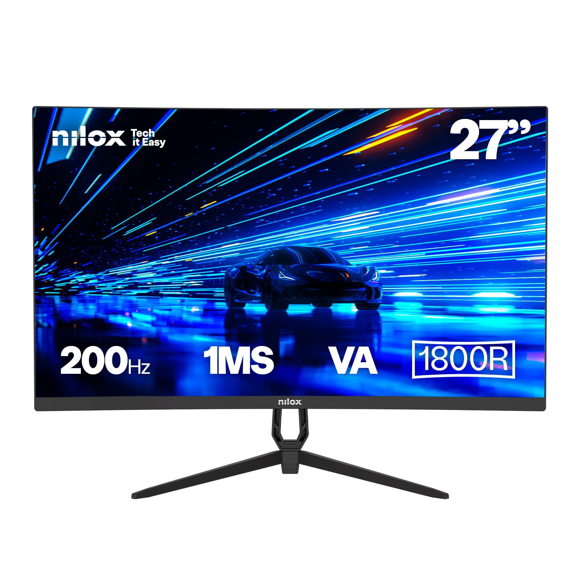 Monitor Nilox NXM27CRV2001 27"VA 200Hz HDMI DPCurv