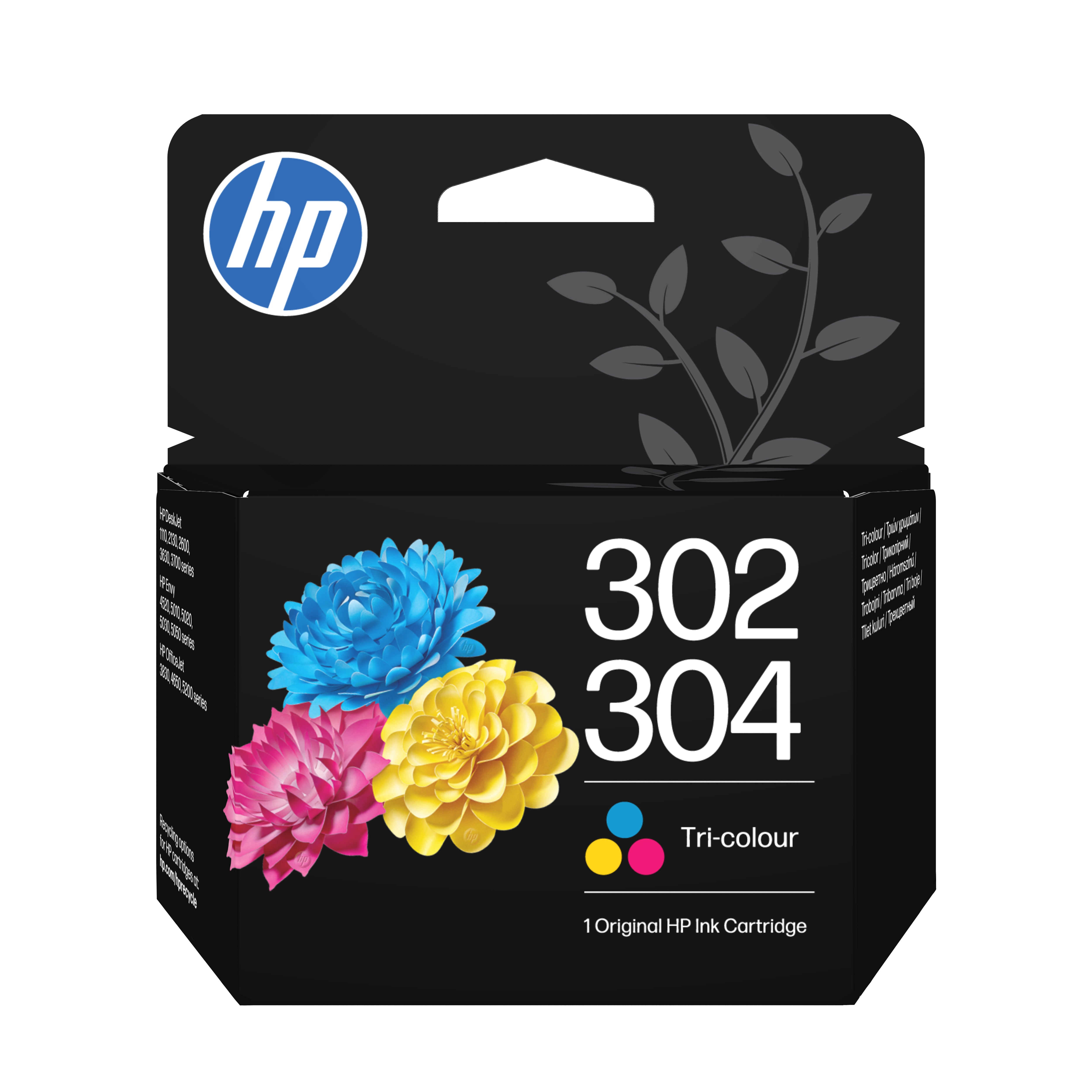 HP Ink 302/304 / B82L1AE BK,C,M,e