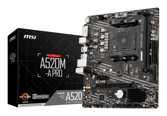 MSI Placa Base A520M-A PRO mATX AM4