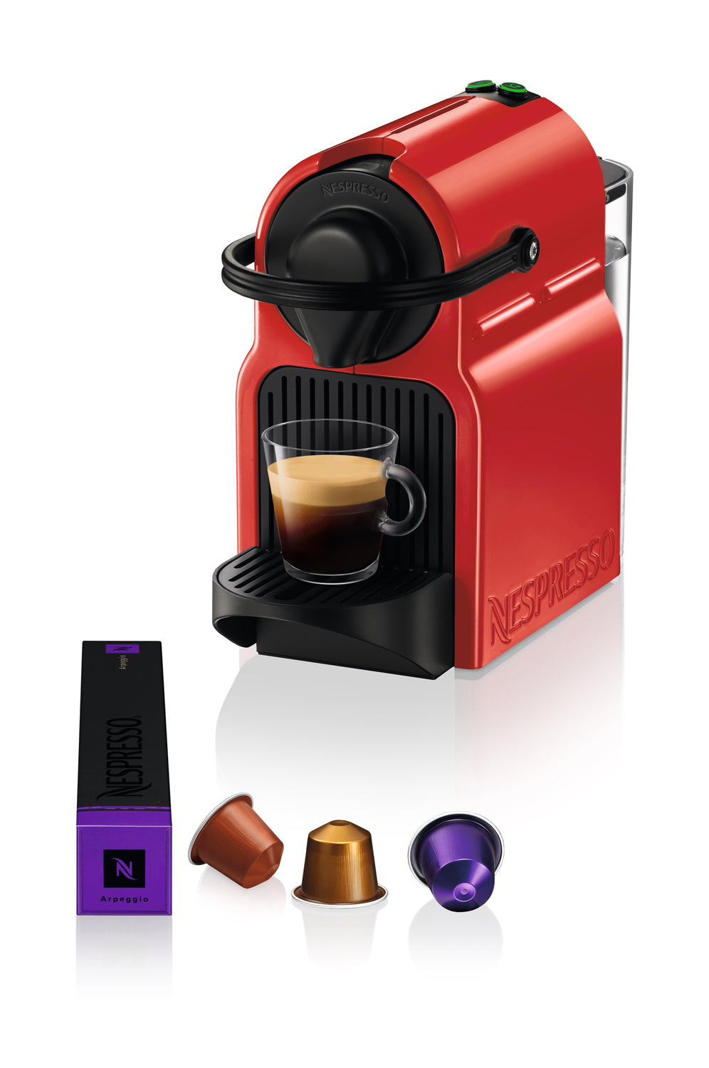 Máquina de Café Krups Nespresso Inissia / XN1005K vermelho