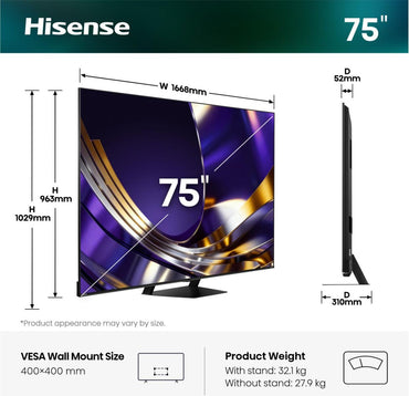 Televisão Hisense 20019322 - Hisense