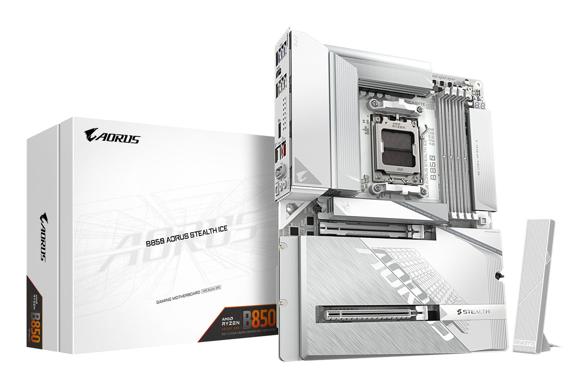 Placa-mãe Gigabyte B850 AORUS STEALTH ICE