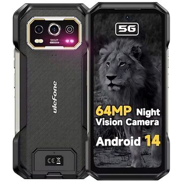 Ulefone Armor 27 Pro 5G 256GB 12GB Preto Dual SIM EU