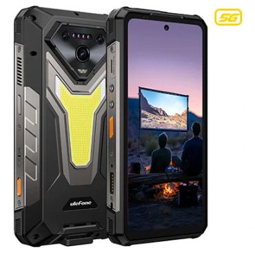 Ulefone Armor 34 Pro Plus com Projetor 512GB 16GB Preto Dual SIM EU