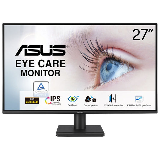 Monitor ASUS VA27AQ Monitor 27" QHD HDMI DP VGA MM