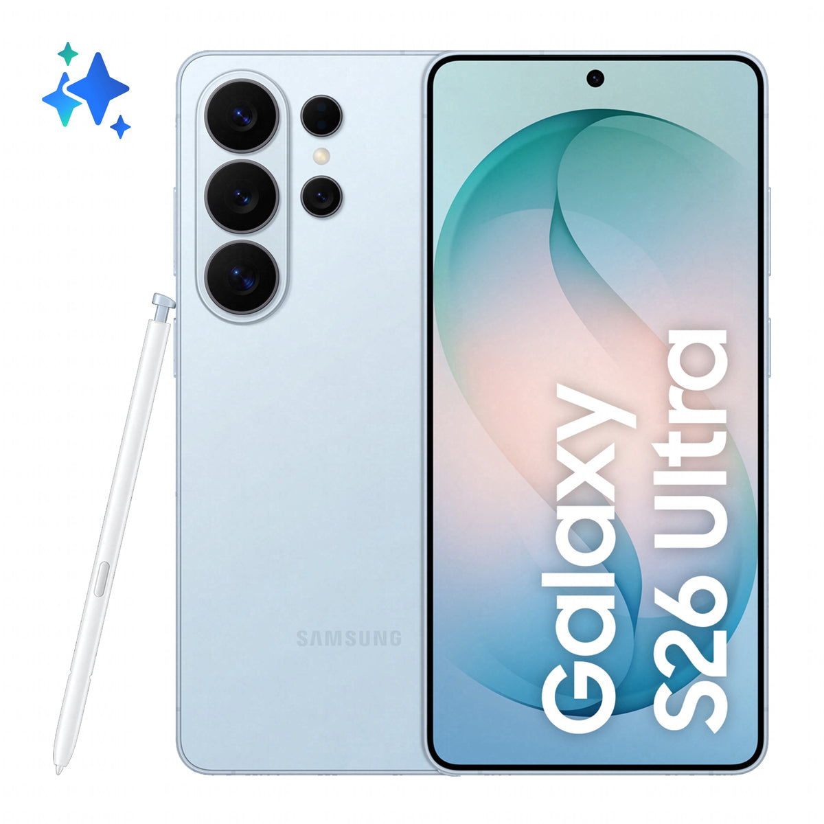 Samsung Galaxy S26 Ultra S948 5G Dual Sim 12GB RAM 512GB - Sky Blue - imagem 2