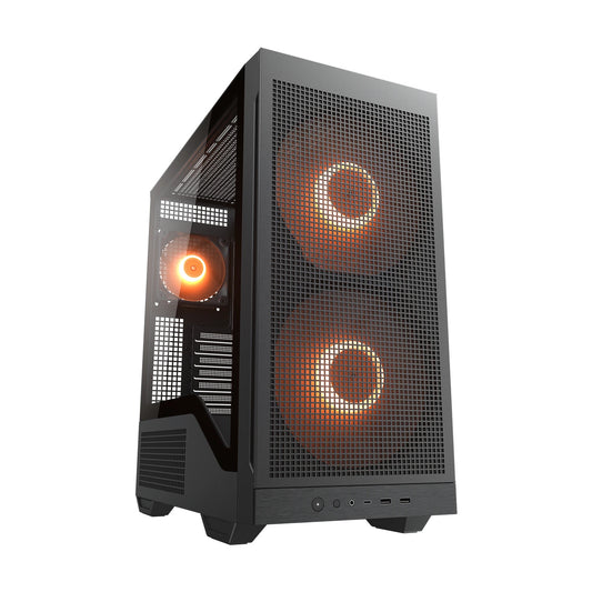 Caixa de Computador Cougar Caja Semitorre MX600 MAX RGB preto