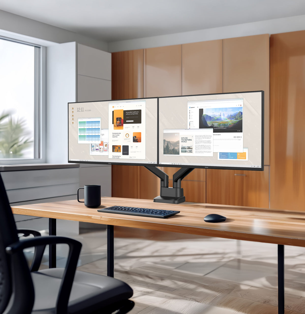 Monitor iiyama ProLite XB2491HS / XB2491HS-B1 preto - imagem 22