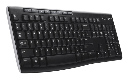 Teclado Logitech K270 / 920-003052 preto