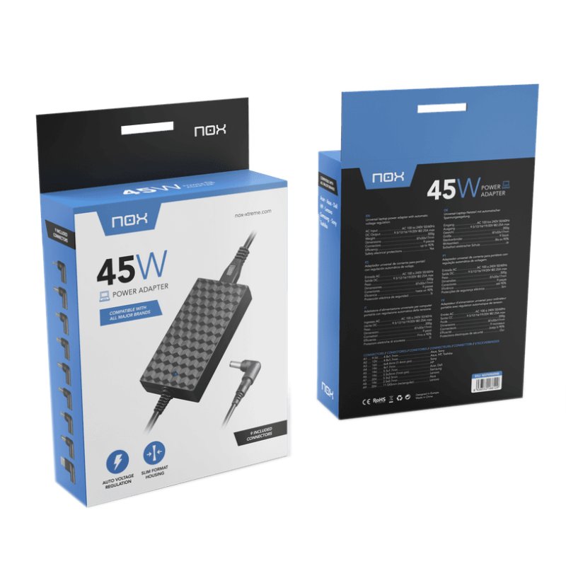 Portátil NOX Carregador de 45W - imagem 4