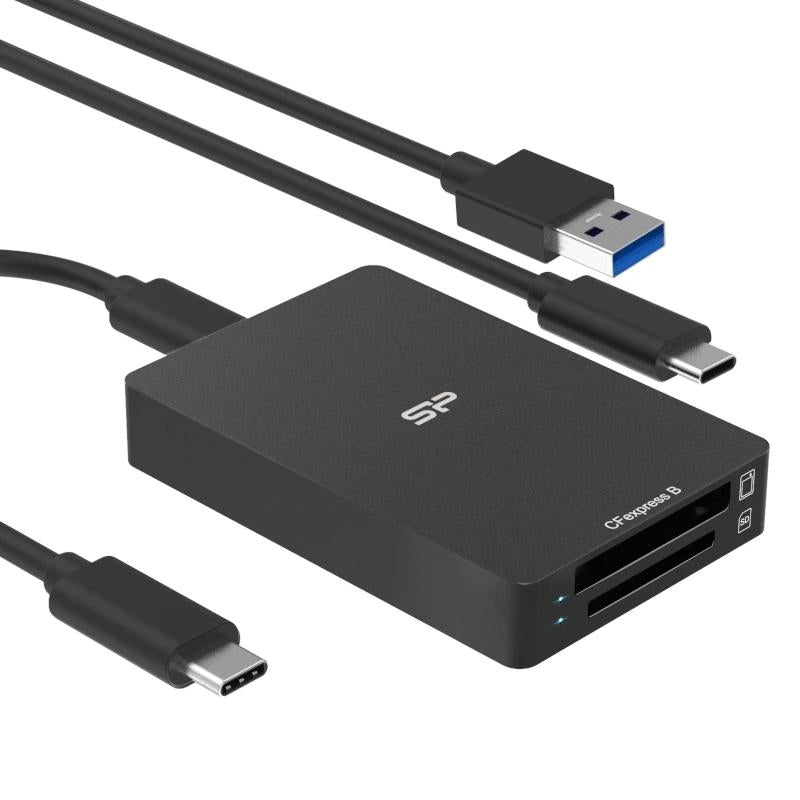 Leitor de Cartões SP Lector de Tarjetas USB-C SD CreatePro BS10