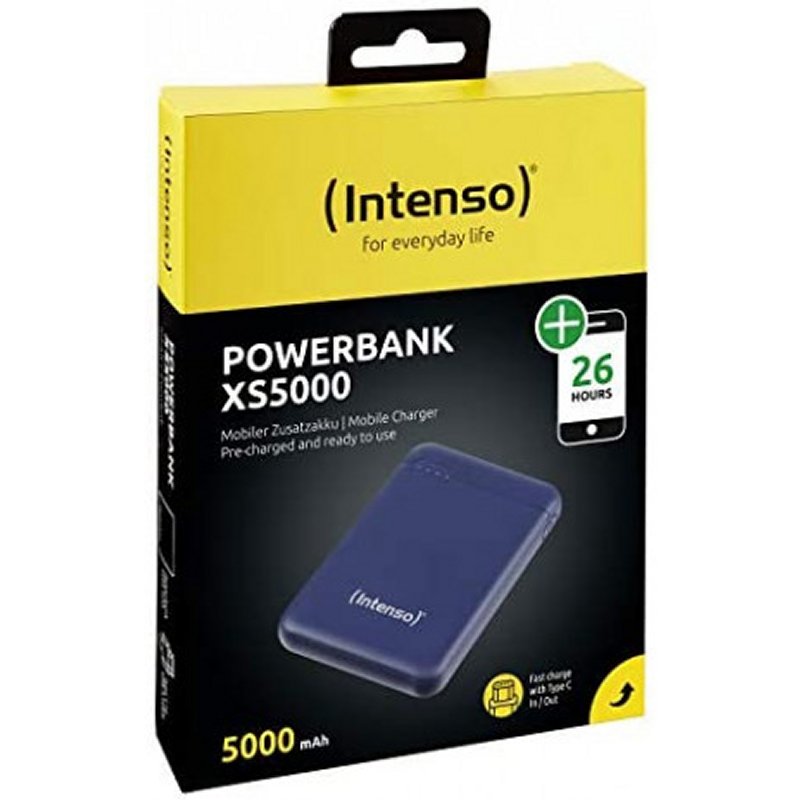 Powerbank Intenso XS5000 Externa 5000mAh Azul - imagem 2