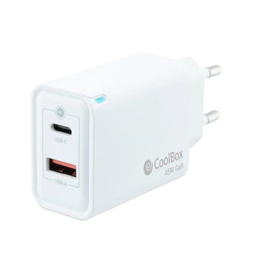 Coolbox Carregador Parede GAN 45W USB-C/USB-A - imagem 2