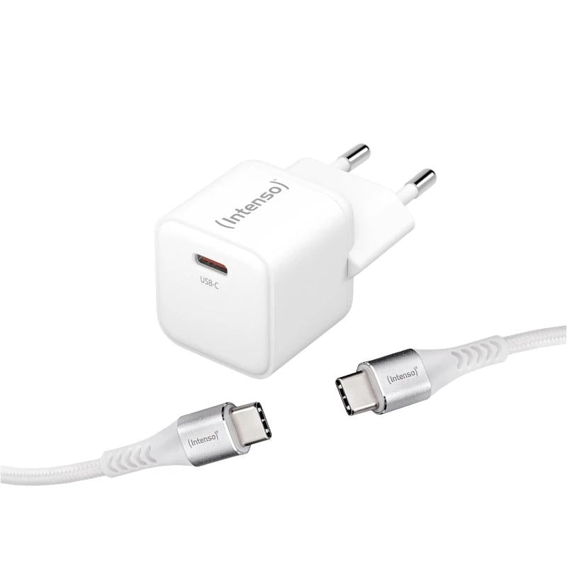 Carregador Intenso KIT GaN W30C + Cable USB-C