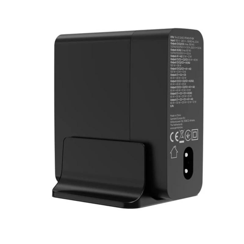 Gembird Carregador rápido USB GaN 5 Portas 140 W - imagem 2