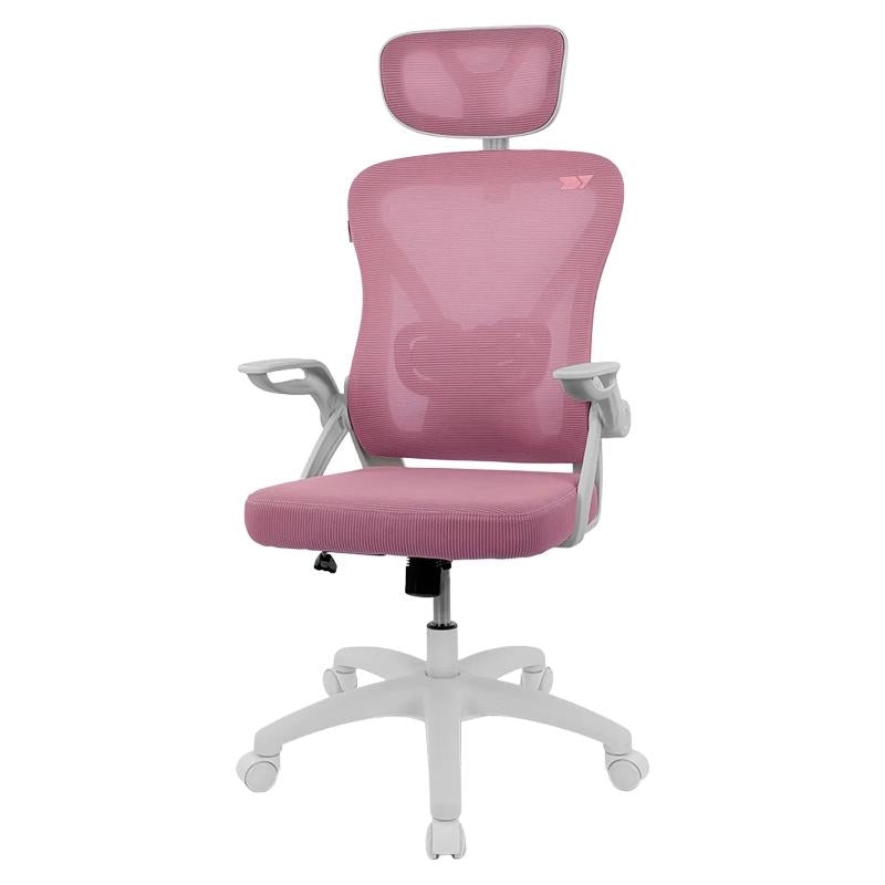Cadeira Gaming Drift DRAIR35 branco/rosa