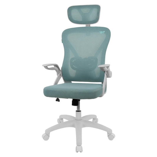 Cadeira Gaming Drift DRAIR35 branco/turquesa
