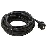 Heater cable 12m H05RN-F 3*1 with thermostat
