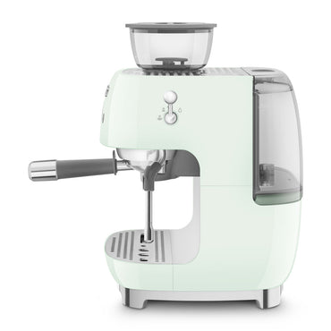 Smeg Coffee Machine Espresso Manual Retro-Style Pastel Green EGF03PGEU