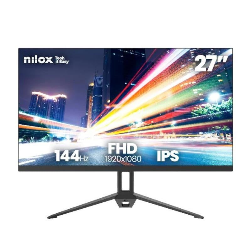 Monitor Nilox NXM27FHD14411 Monitor 27" FHD IPS 144Hz Negr