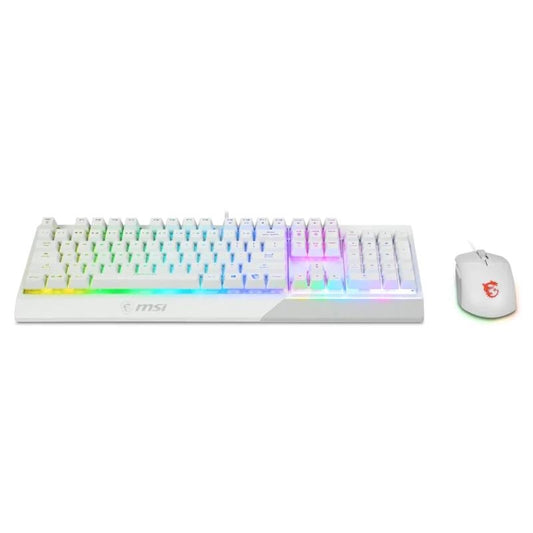 Conjunto Teclado e Rato Msi Teclado + Ratón Vigor GK30 COMBO branco