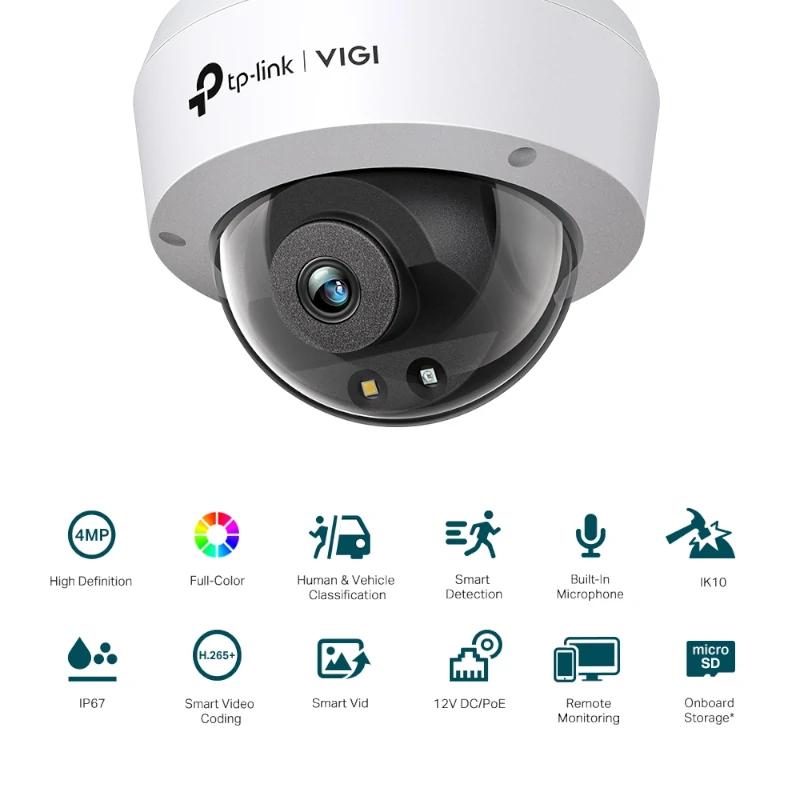 Câmara de Vigilância VIGI Cámara IP Domo C240 4MP Plást Full-cores 4mm - imagem 4