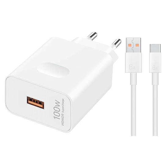 Honor SuperCharge Power Adapter 100W - White