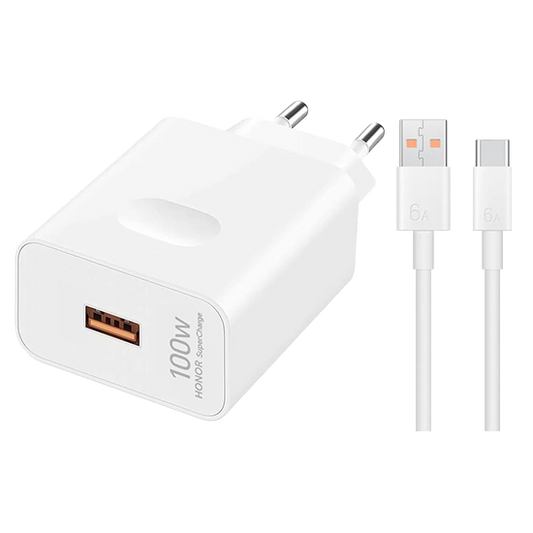 Honor SuperCharge Power Adapter 100W - White