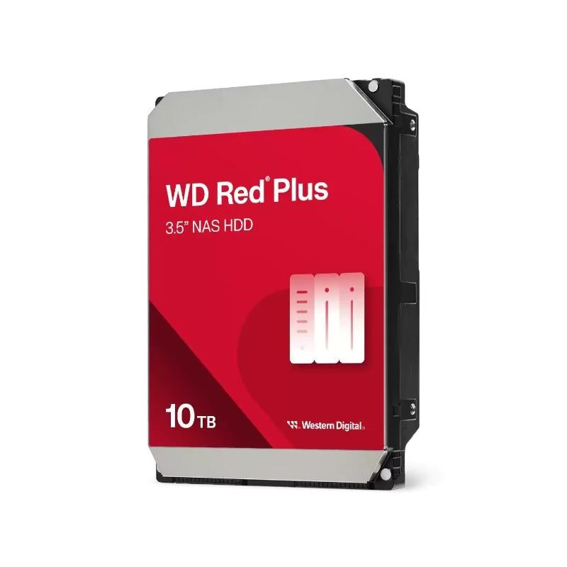 Disco rígido Western Digital vermelho Plus WD100EFGX 10TB SATA-600