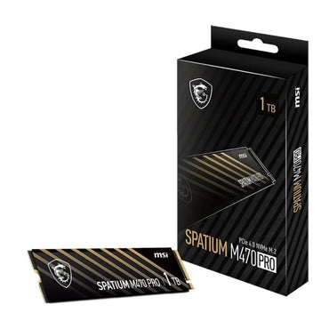 Disco SSD MSI Spatium M470 Pro 1Tb PCIe 4.0 NVMe 6000Mbs - imagem 2