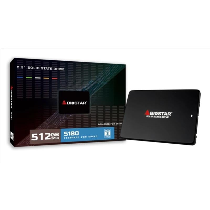 Disco SSD Biostar S180 512Gb 2.5" SATA3